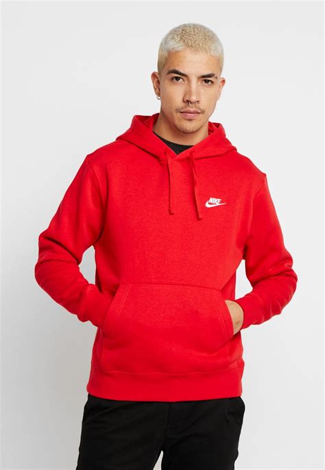 Nike Sportswear Club Fleece Sweatshirt team red/white (Herren)